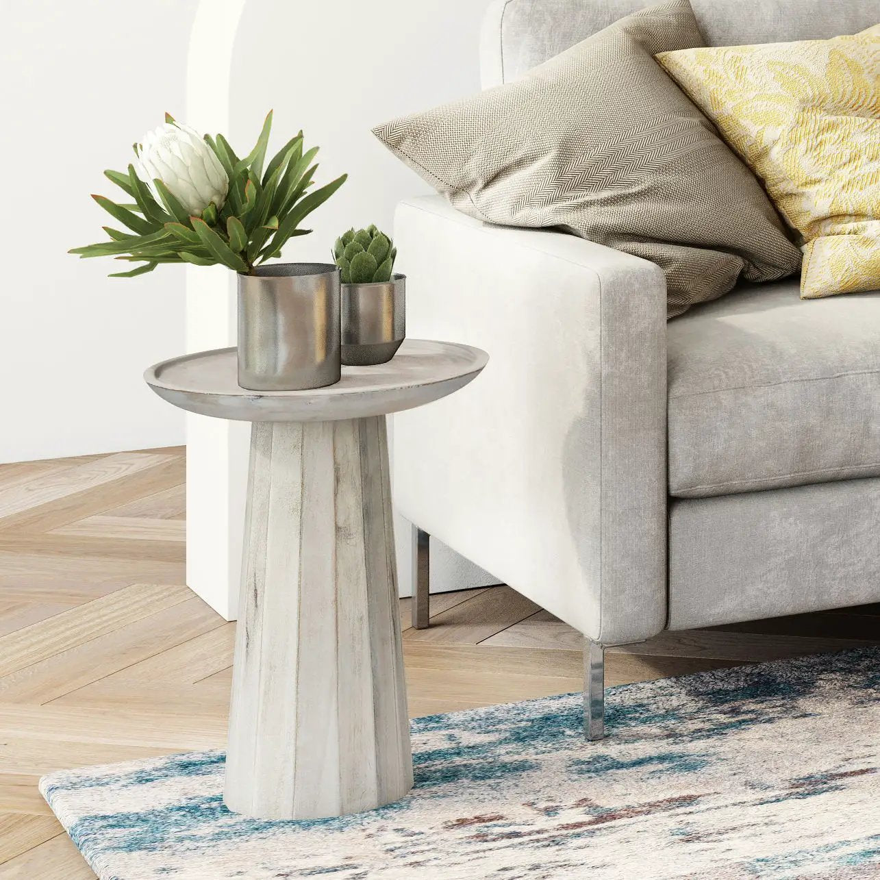 Dayton - Handcrafted Wooden Accent Table by HouseOfZazla