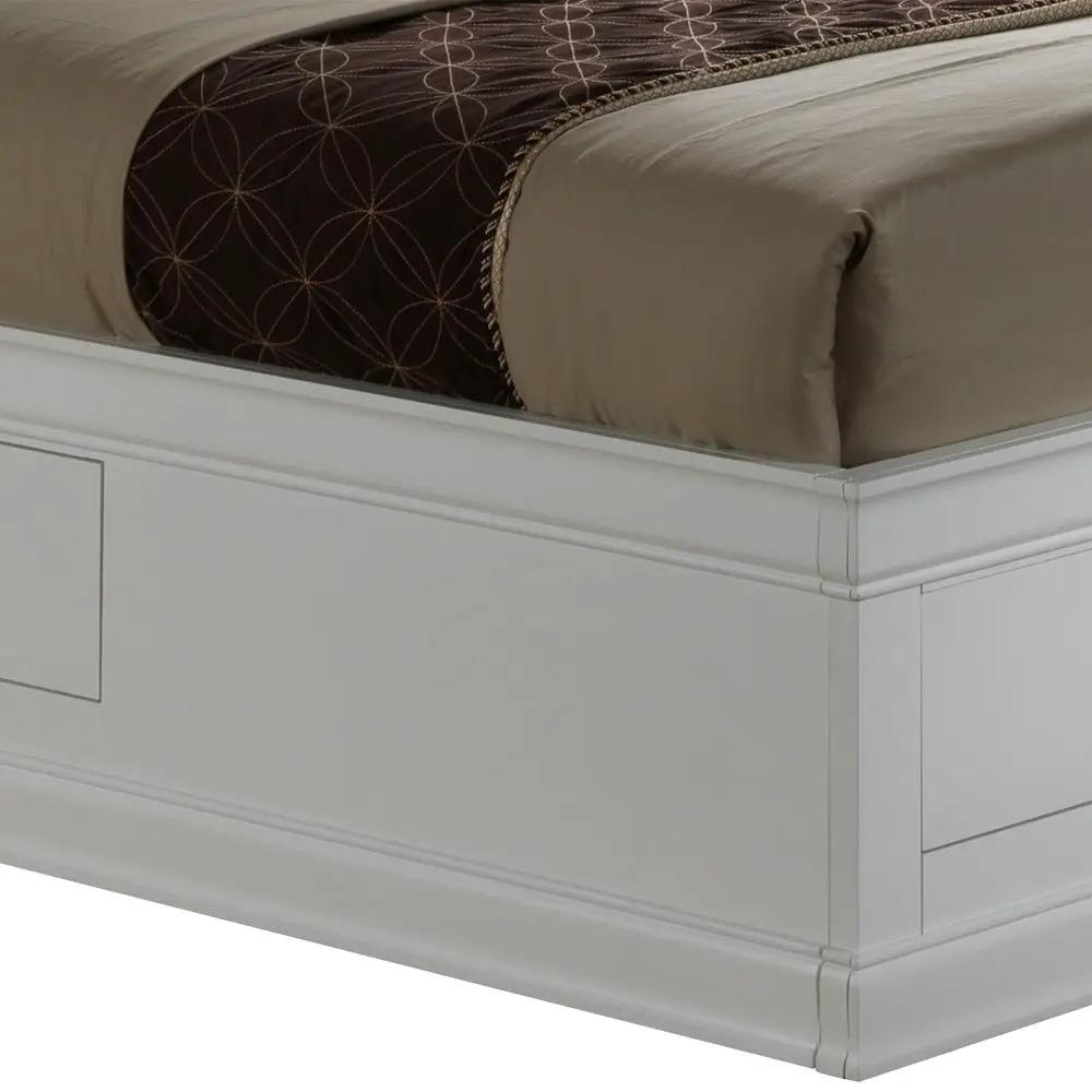 Traditional Style Bookcase Storage Bed by Unique Piece Furniture