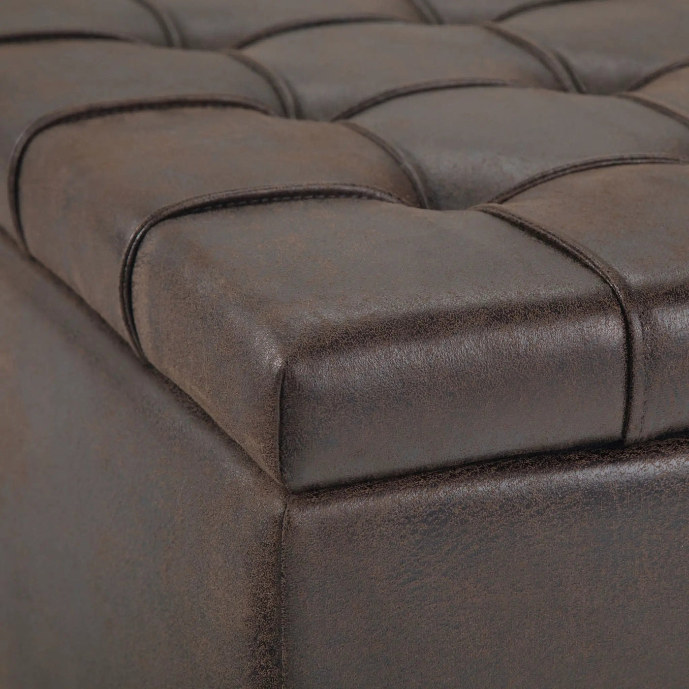 Harrison - Large Coffee Table Storage Ottoman by HouseOfZazla