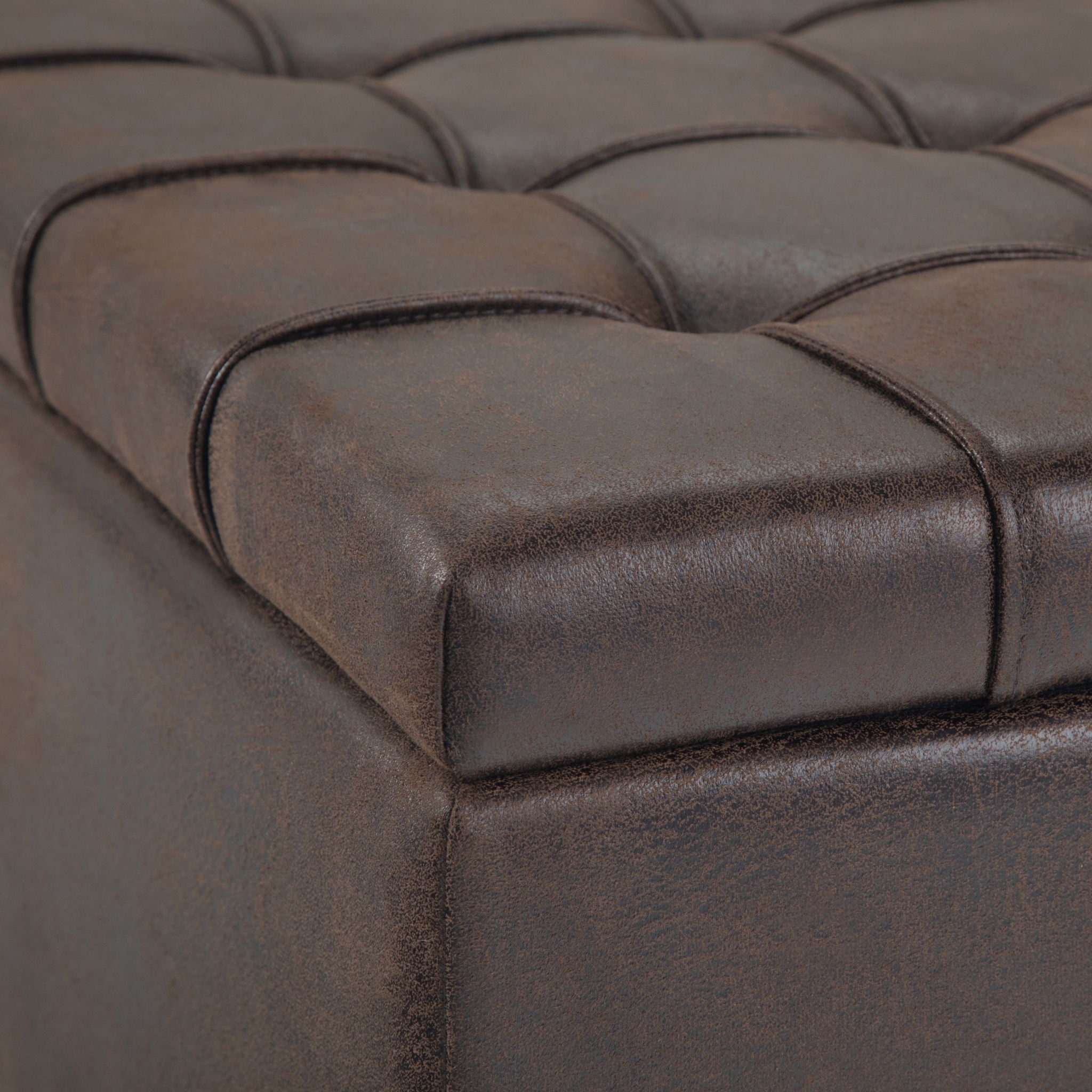 Harrison - Large Coffee Table Storage Ottoman by HouseOfZazla