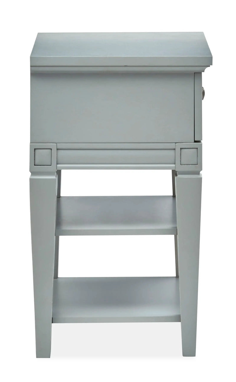 Glenbrook - Open Nightstand - Pebble by Unique Piece Furniture