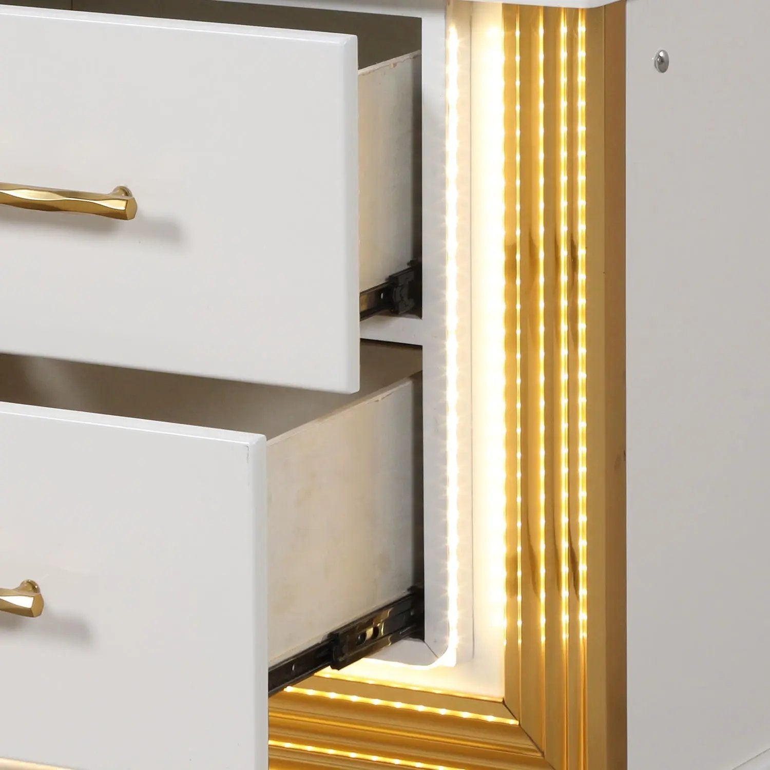 Obsession - 2 Drawer Nightstand - White