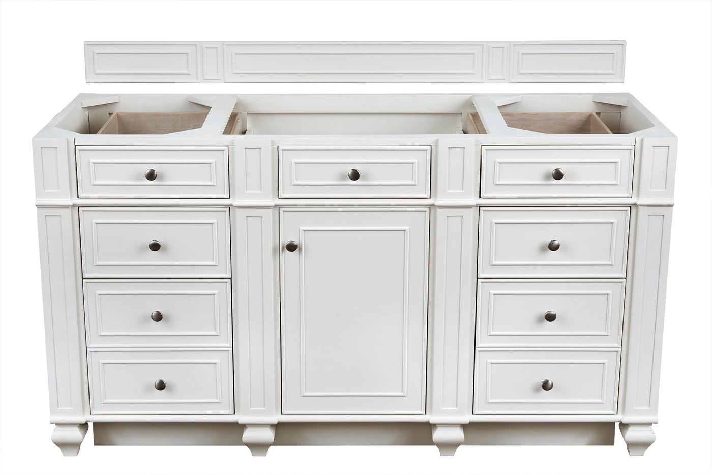 James Martin Bristol 60" Single Bathroom Vanity, Bright White by James Martin