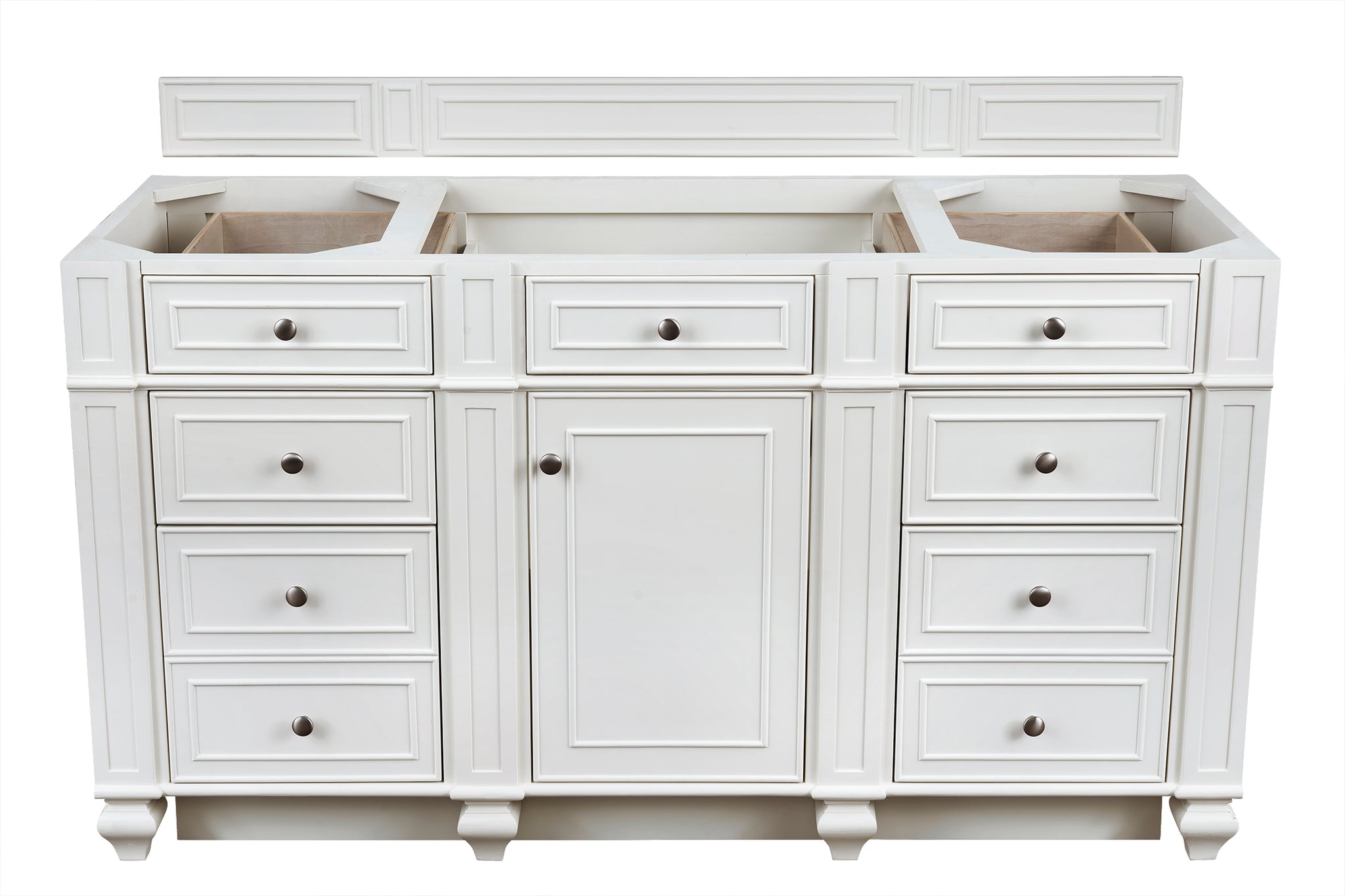 James Martin Bristol 60" Single Bathroom Vanity, Bright White by James Martin