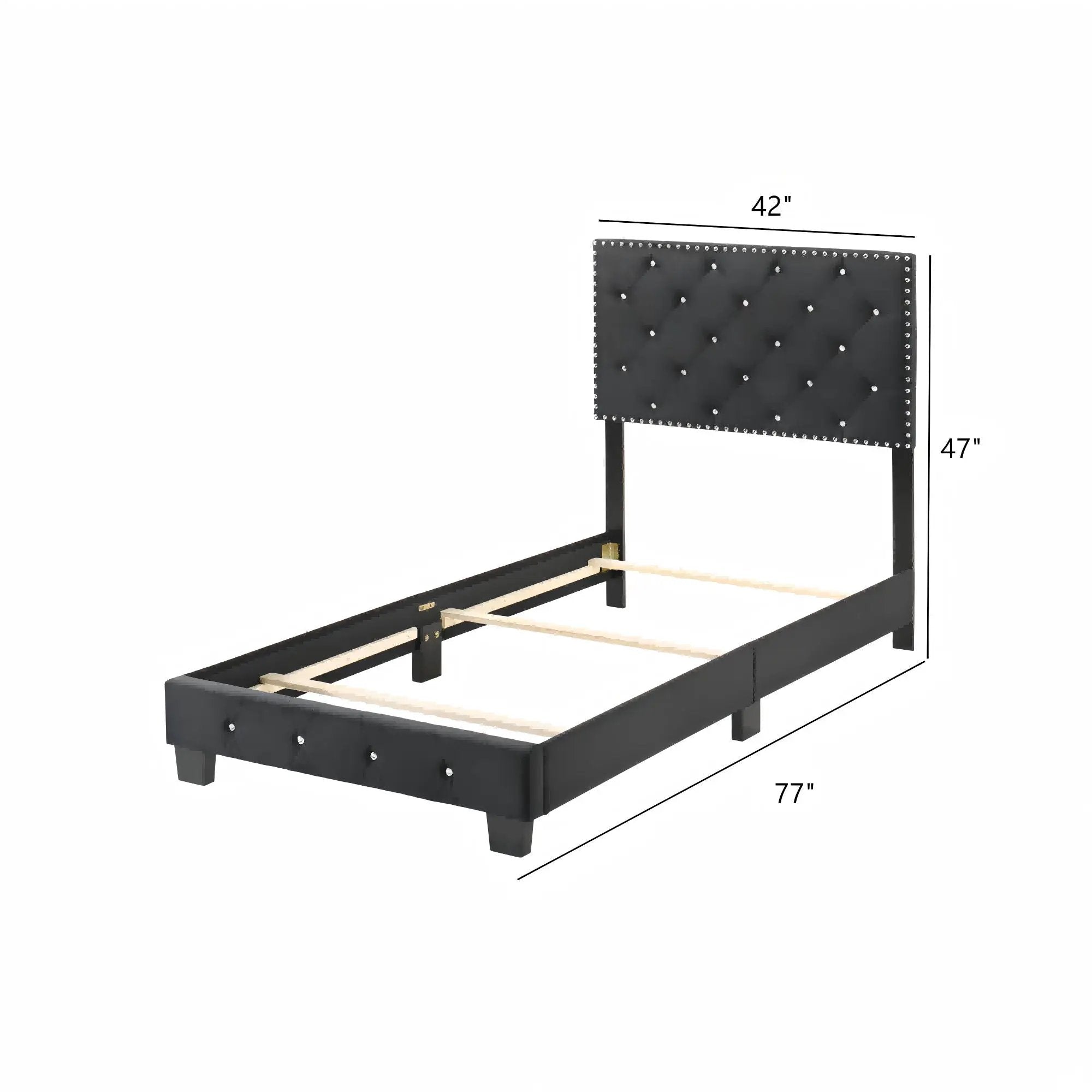 Luxurious Upholstered Bed by Unique Piece Furniture
