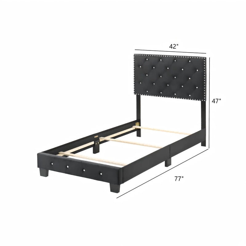 Luxurious Upholstered Bed by Unique Piece Furniture