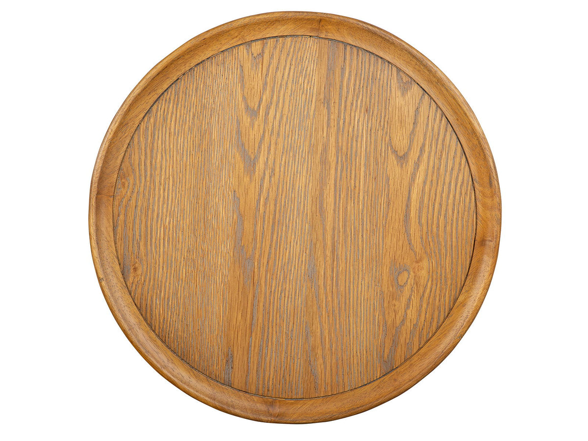 Lindon - Round Pedestal Accent End Table, photo 8 of 14
