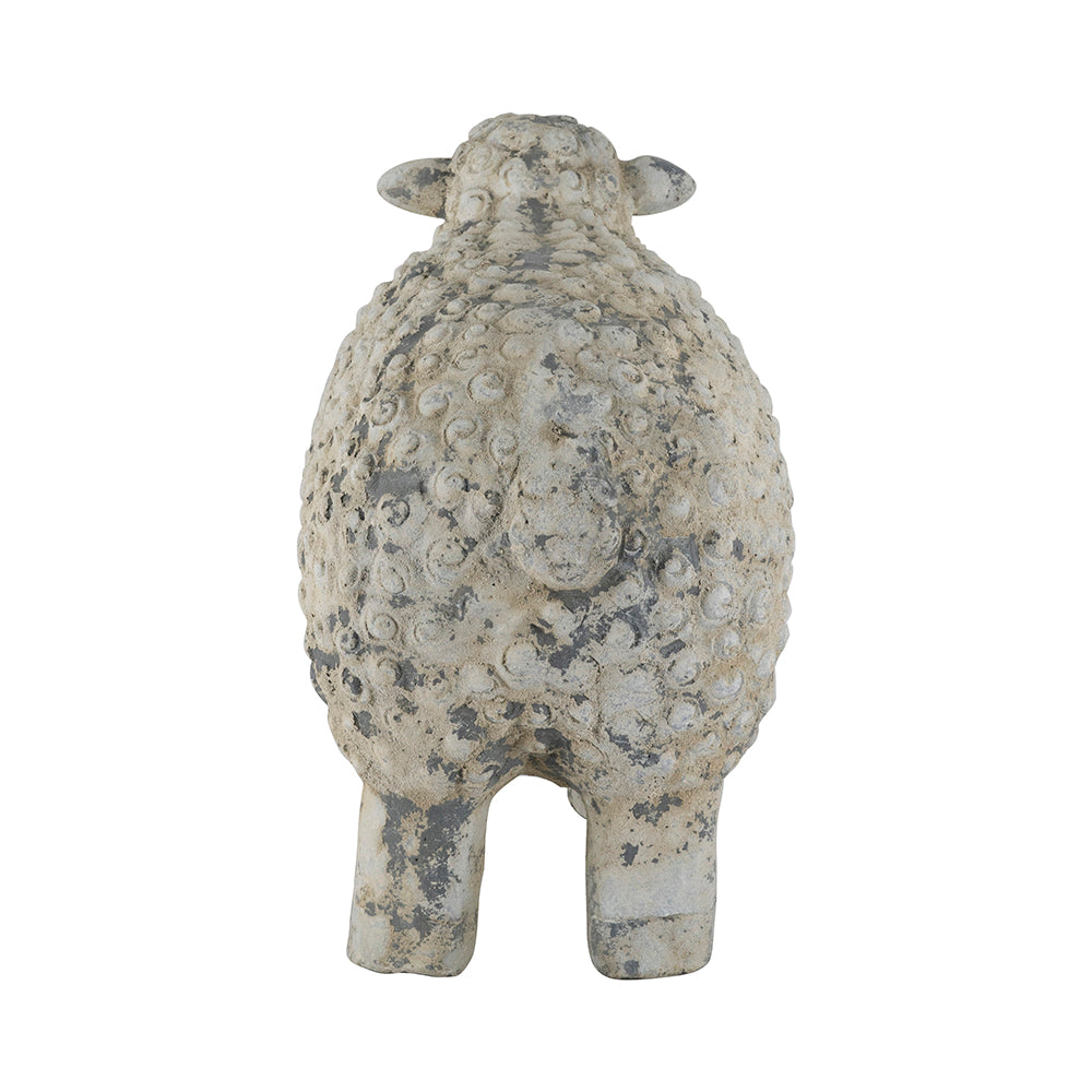 18.1x9.6x13.8" Magnesium Sheep Figurine with Weathered, photo 8 of 10
