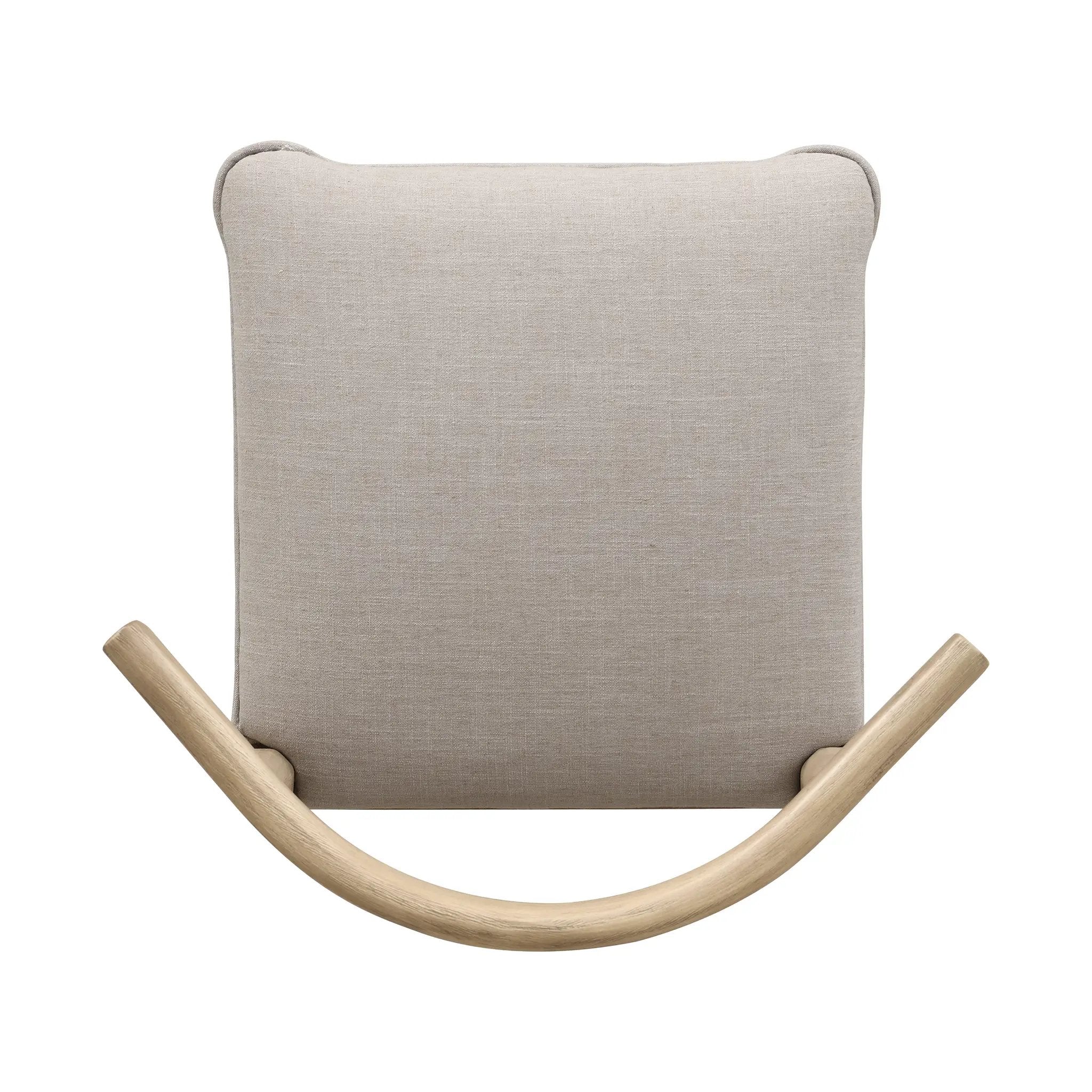 Counter Stool in Pebble Fabric (Set of 2) by HouseOfZazla