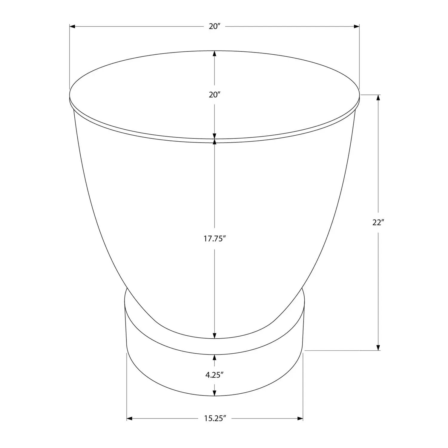 Drum Accent Side Table, Contemporary & Modern Design by Unique Piece Furniture
