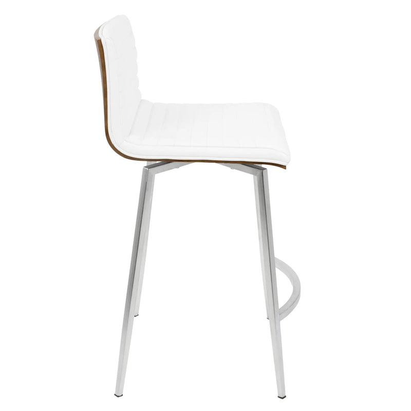 Mason - Contemporary Swivel Counter Stool (Set of 2) by HouseOfZazla