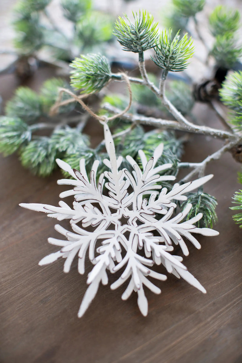 Iron Snowflake Hanger - Set of 6 by HouseOfZazla
