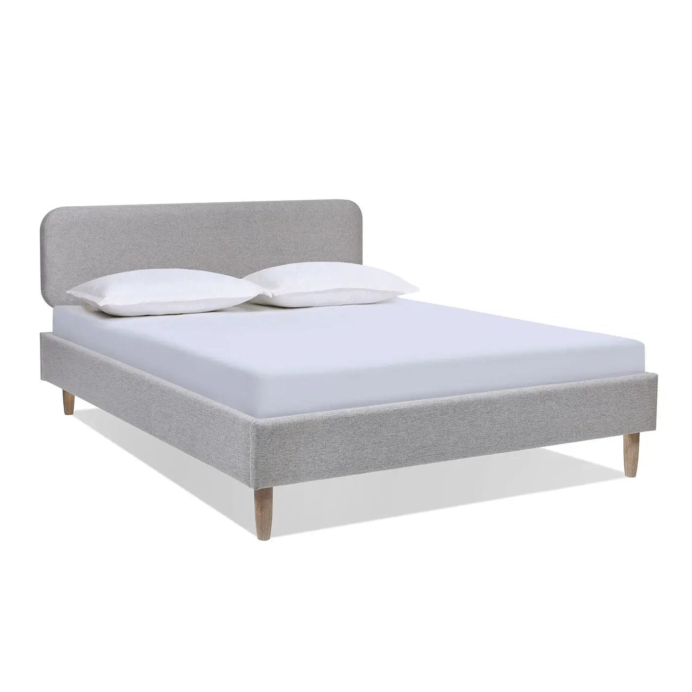 Diego - Low Upholstered Platform Bed by HouseOfZazla