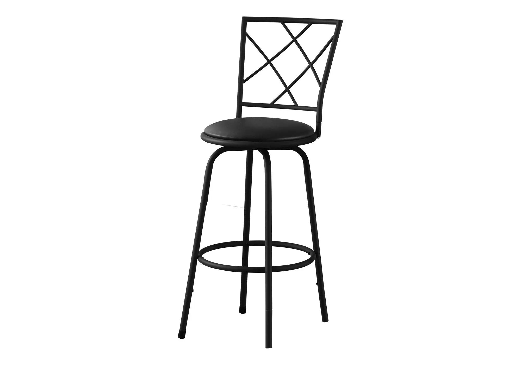 Swivel Stool Bar Height, Contemporary & Modern Style (Set of 2) by HouseOfZazla