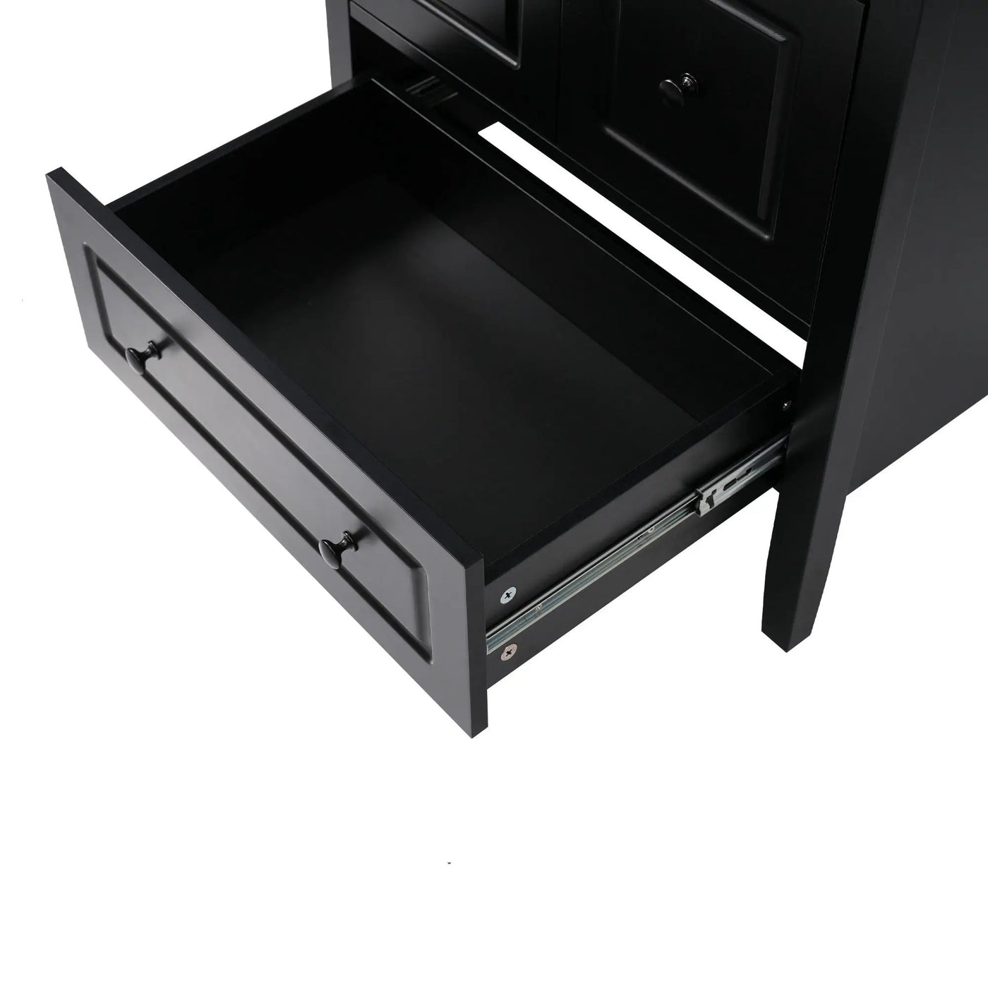 Retro Bathroom Vanity With Sink, Soft Closing Cabinet & Drawers by HouseOfZazla