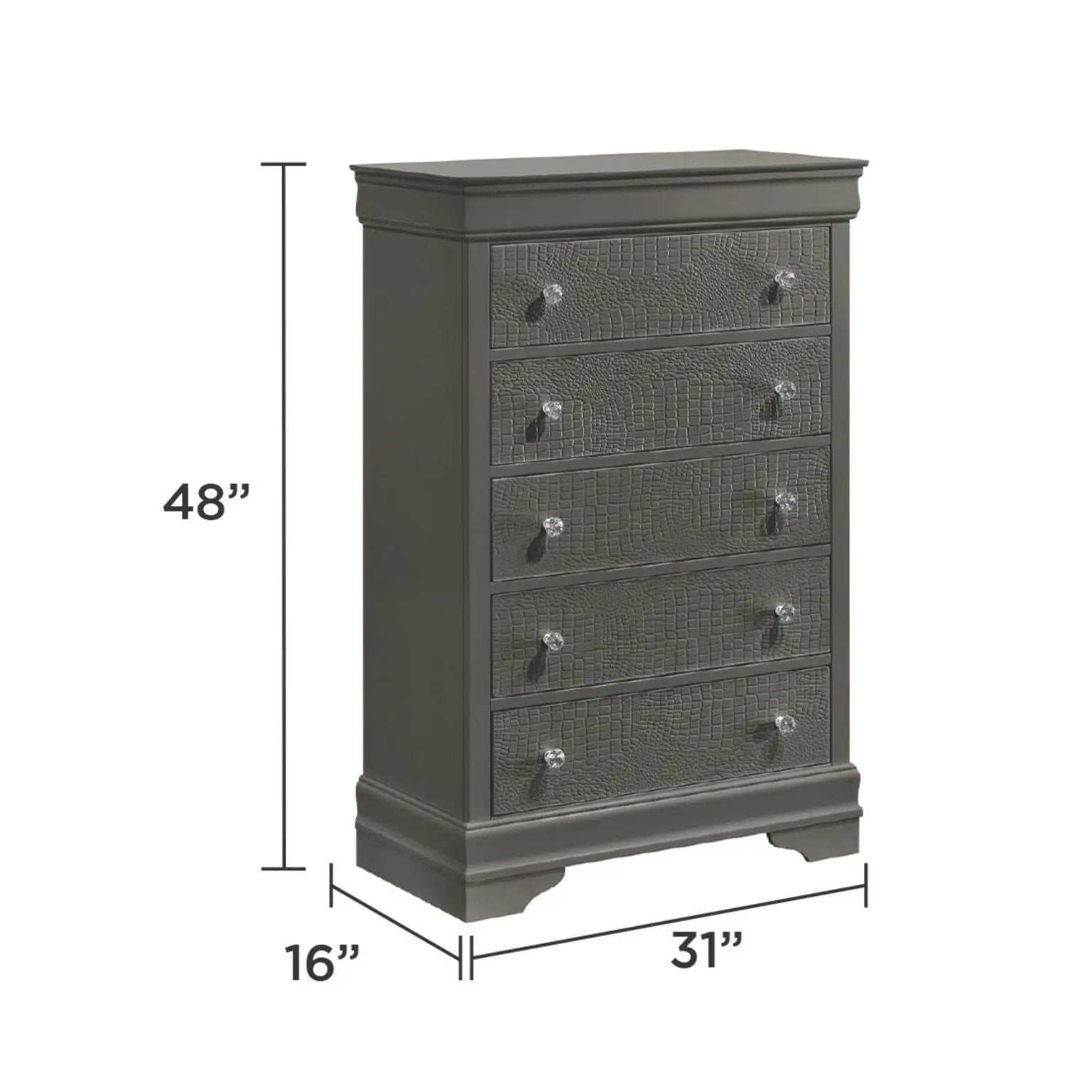 Blaze - Modern Bedroom Set With LED Headboard by HouseOfZazla