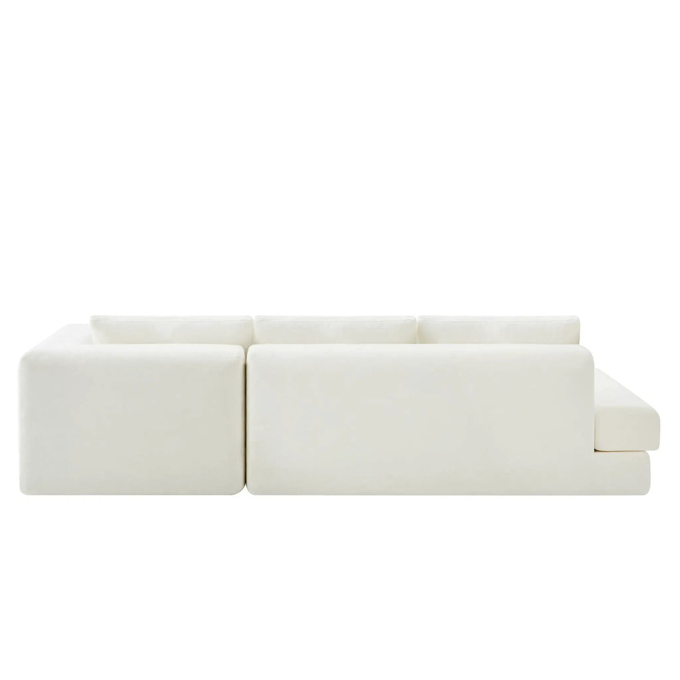 L-Shaped Modular Sofa With Double Layer Cushion by HouseOfZazla