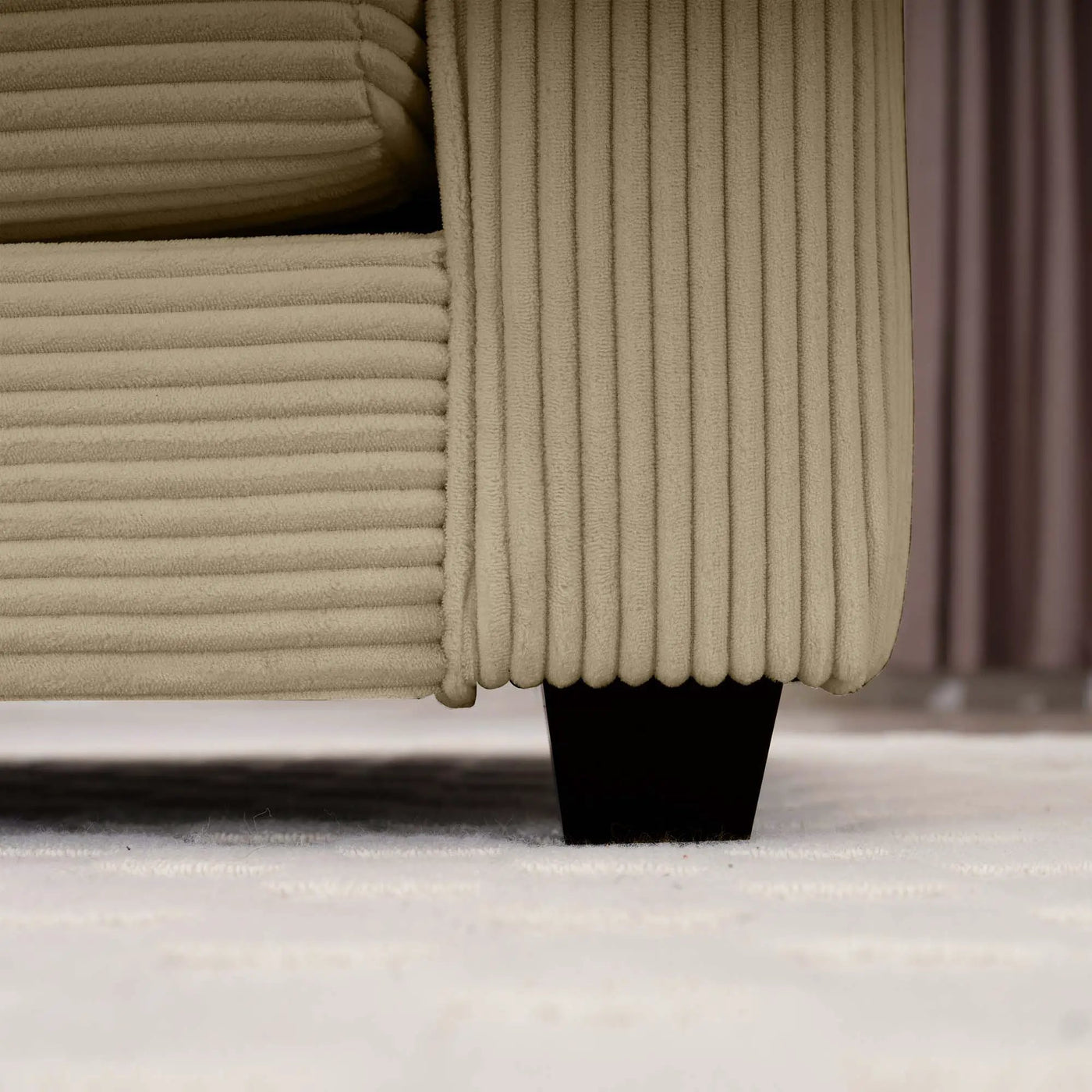 Classic Modern Comfortable Single Chair Deep Seat Sofa With Footstool by HouseOfZazla