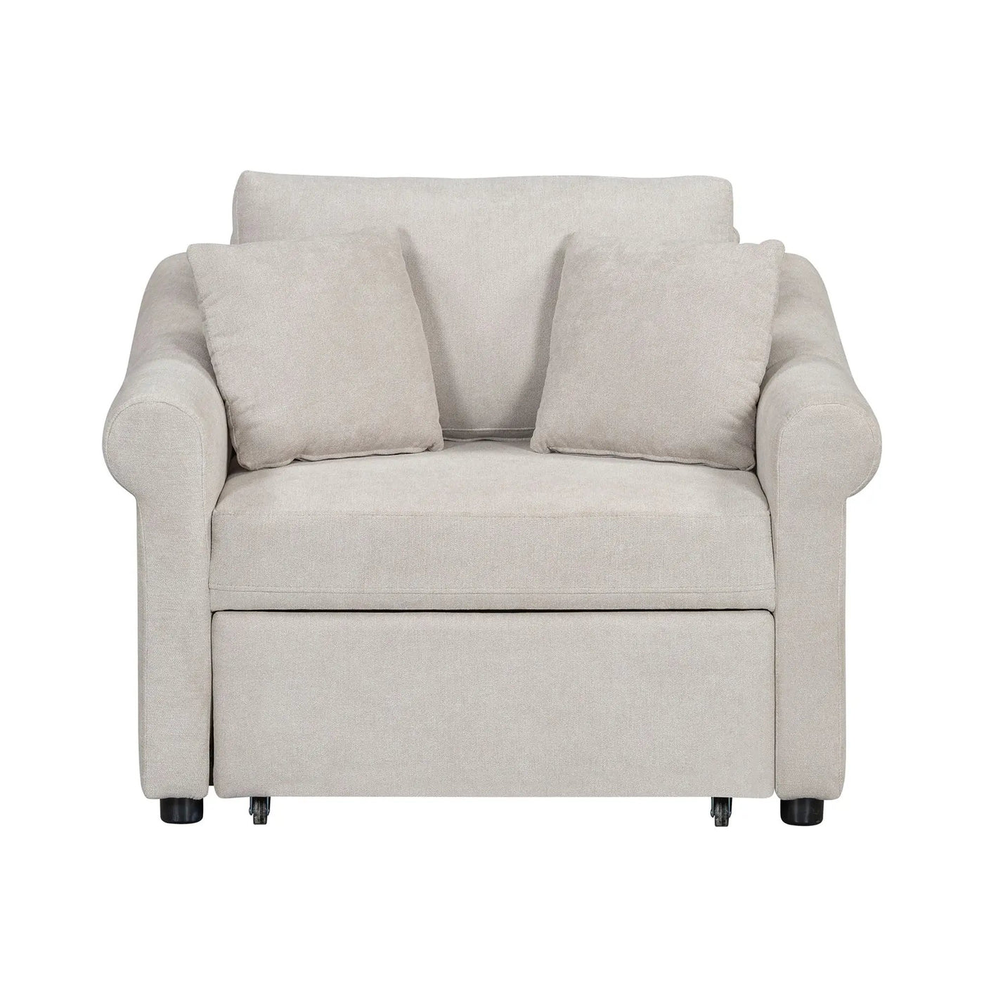 Convertible Sleeper Chair With Adjustable Backrest by HouseOfZazla