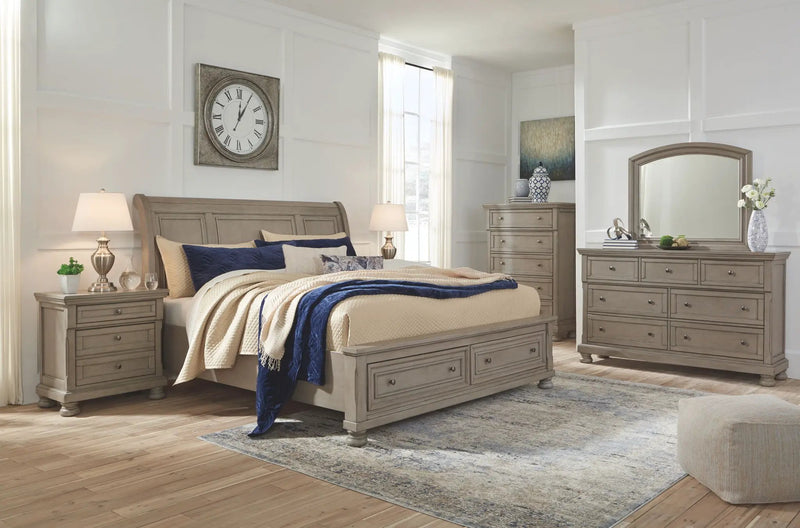 Lettner - Sleigh Bedroom Set by Unique Piece Furniture