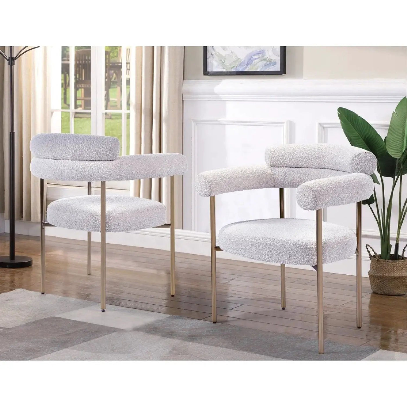 Dining Chairs With Armrests (Set of 2) by Unique Piece Furniture