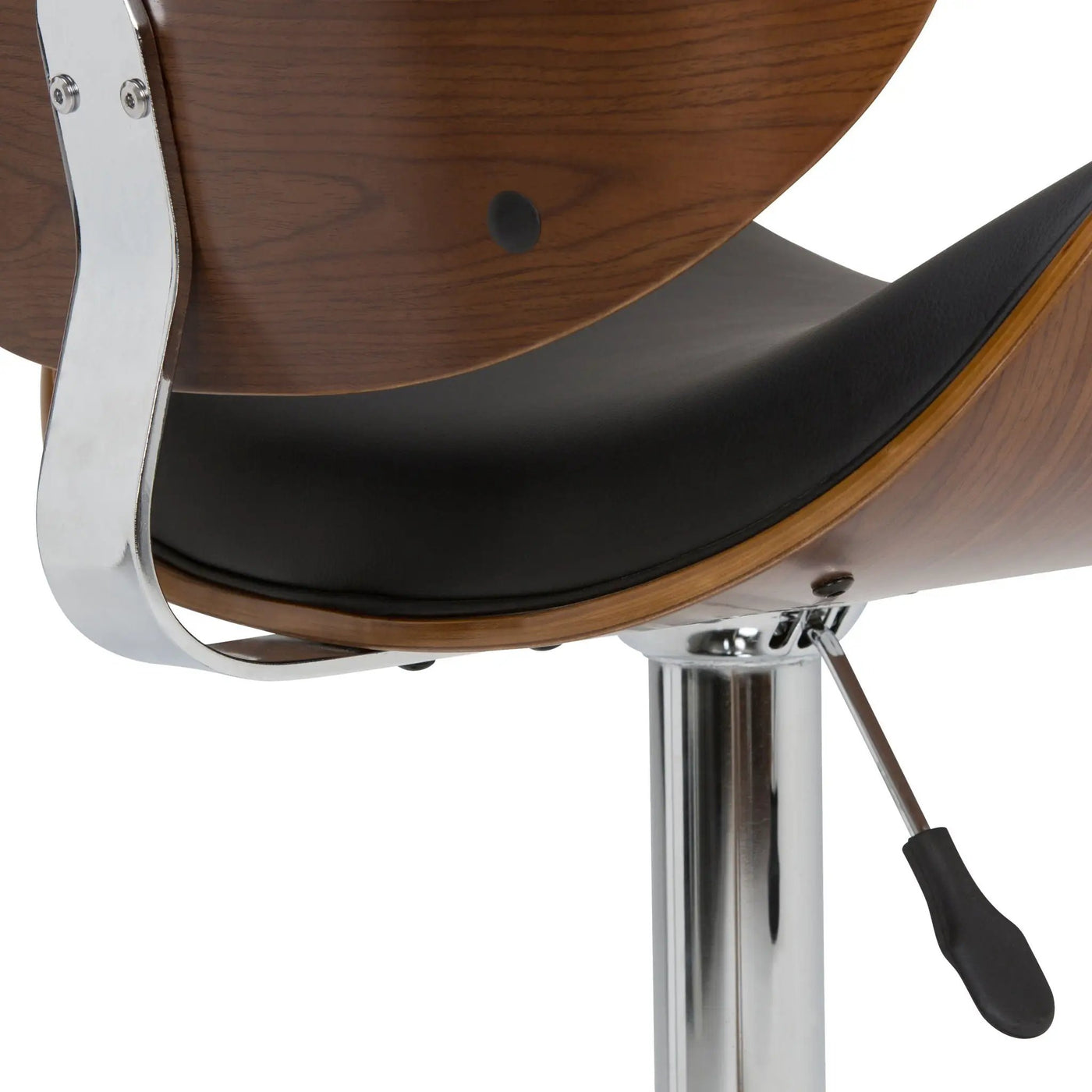 Marana - Multifunctional Handcrafted Bentwood Adjustable Swivel Bar Stool by HouseOfZazla