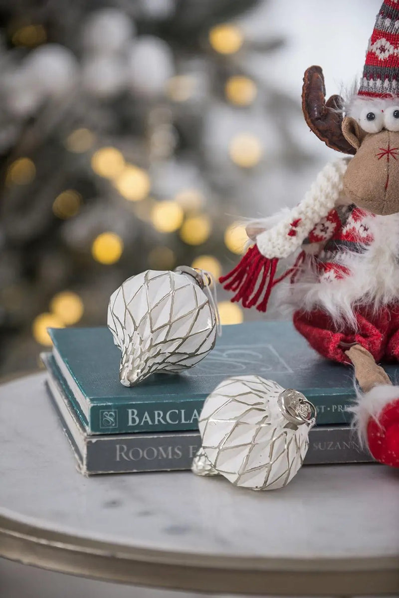 Christmas Ball Ornaments, Decorative Hanging Ball Christmas Tree Ornaments by Unique Piece Furniture