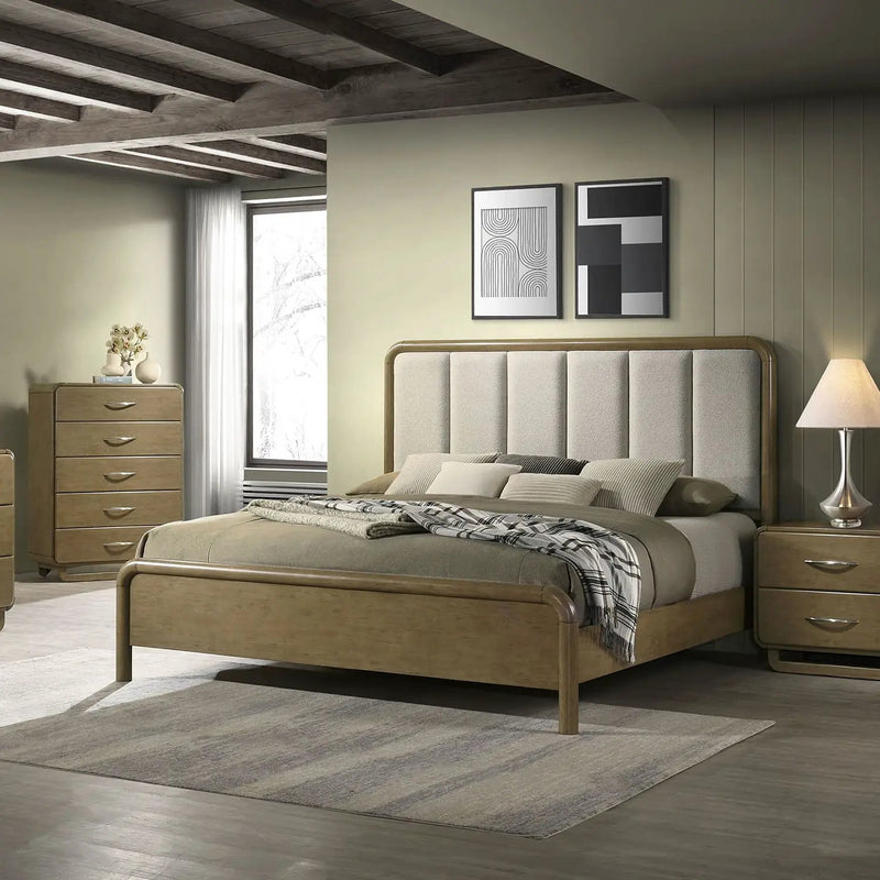 Tully - 5 Drawer Chest - Nutmeg Brown