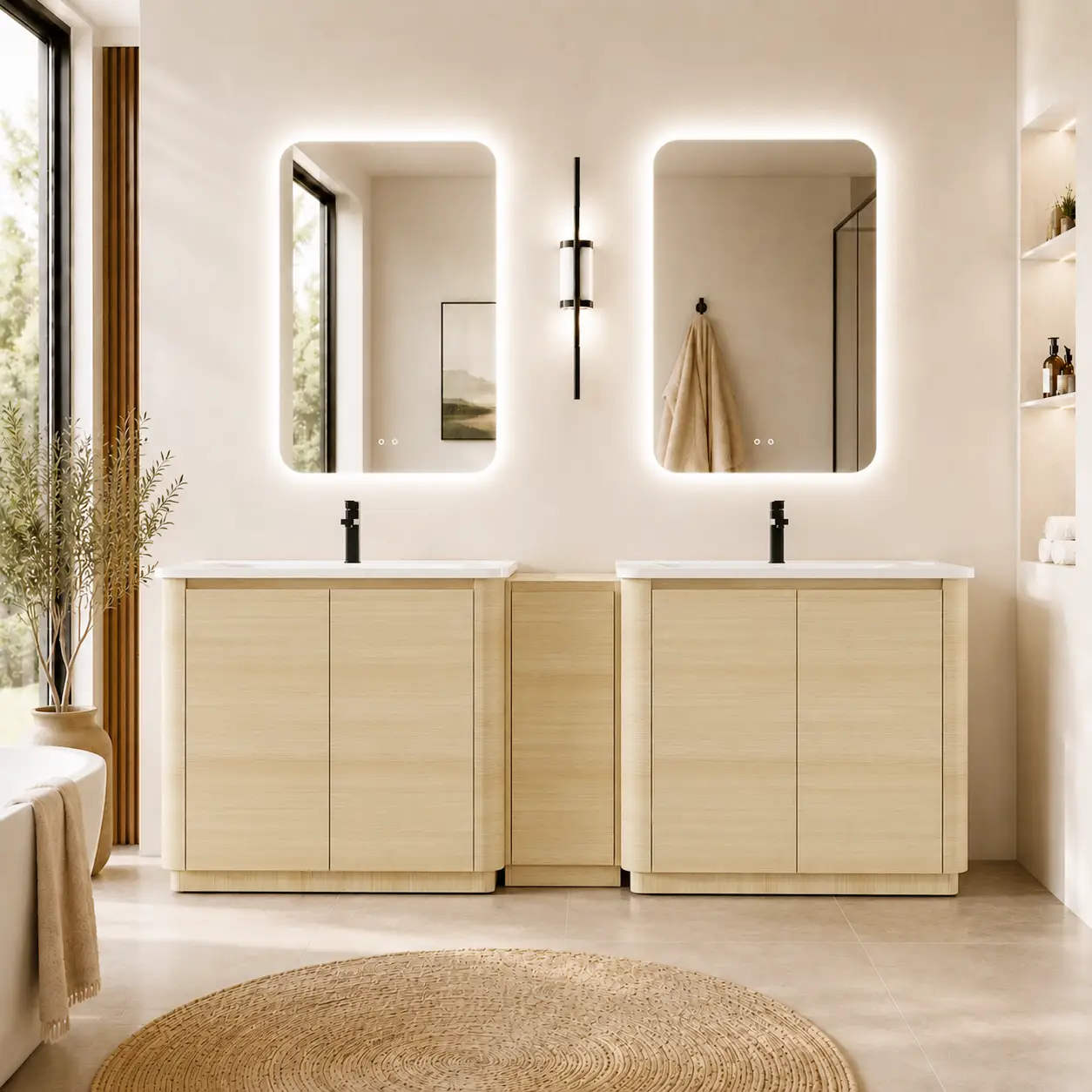 92'' Freestanding Bathroom Vanity by HouseOfZazla