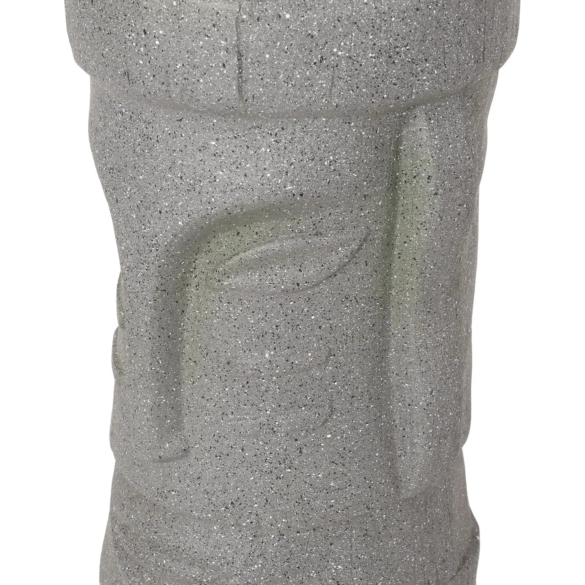Classic Flower Planter With Magnesium Oxide Material - Stone Gray by HouseOfZazla