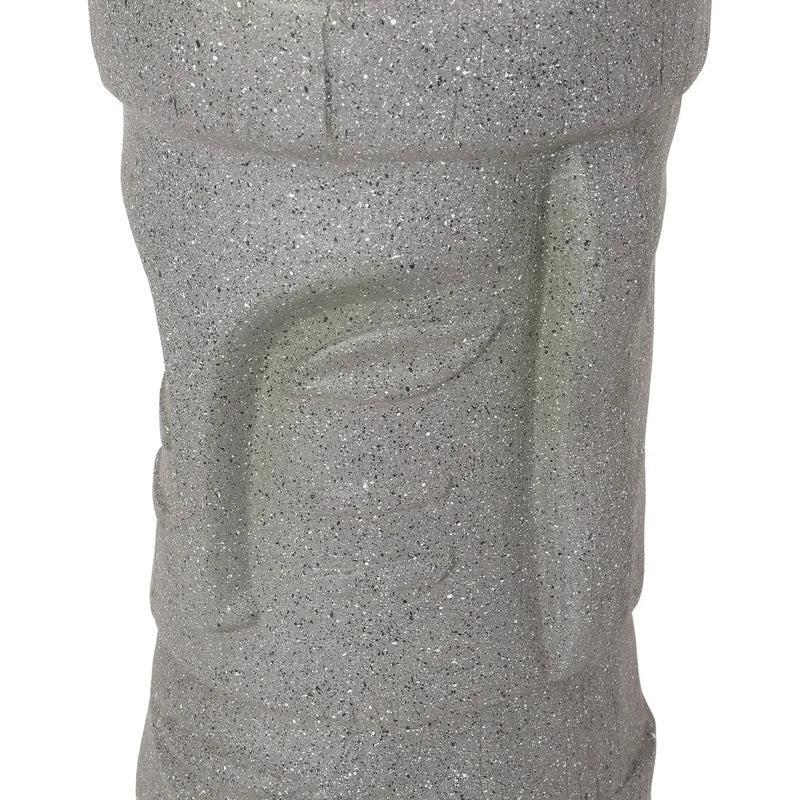 Classic Flower Planter With Magnesium Oxide Material - Stone Gray by HouseOfZazla