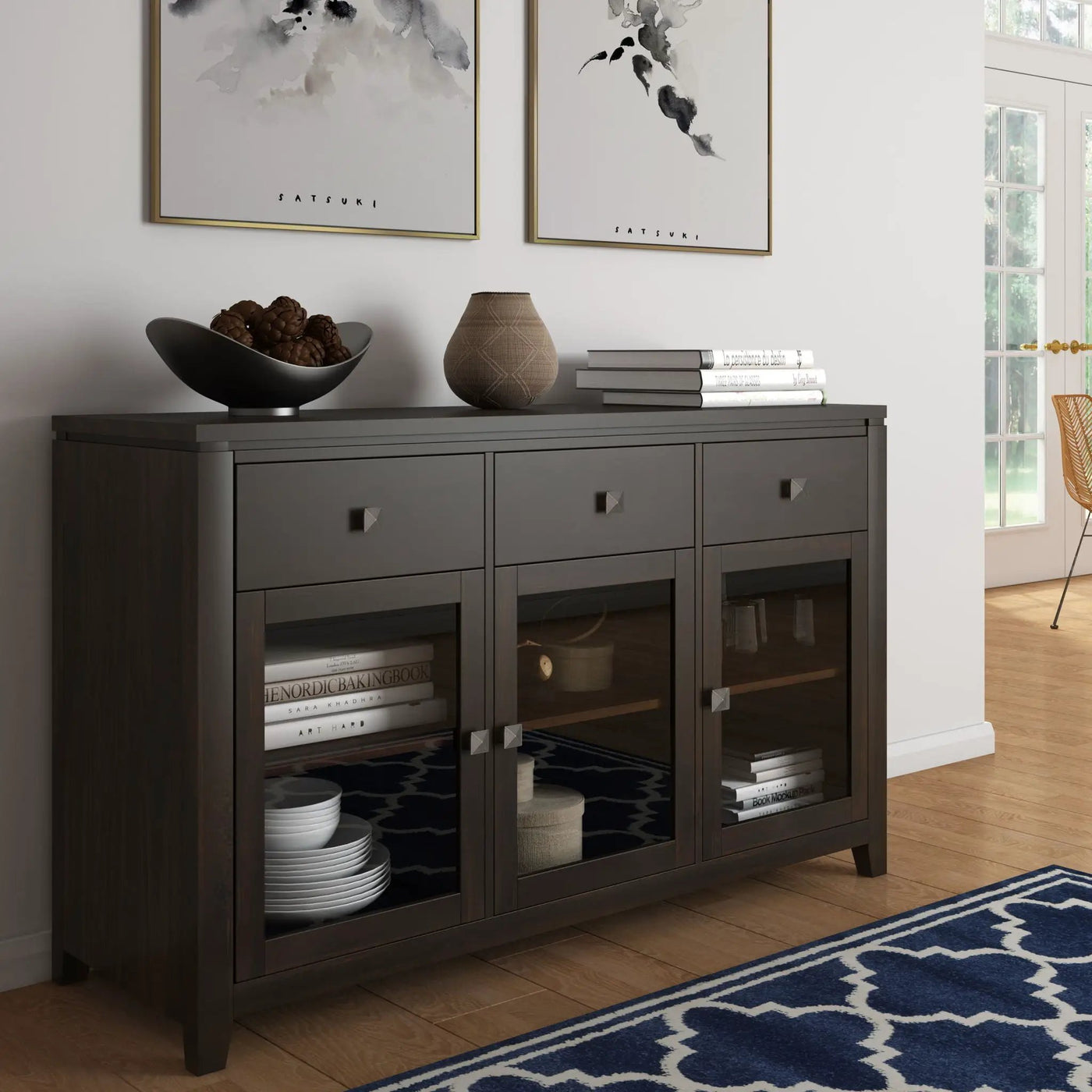 Cosmopolitan - Handcrafted Sideboard Buffet by HouseOfZazla