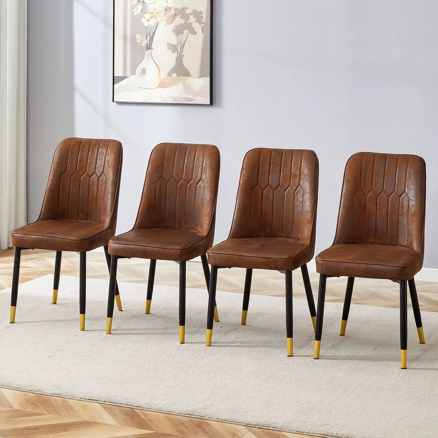 Modern Chair With Metal Legs by HouseOfZazla