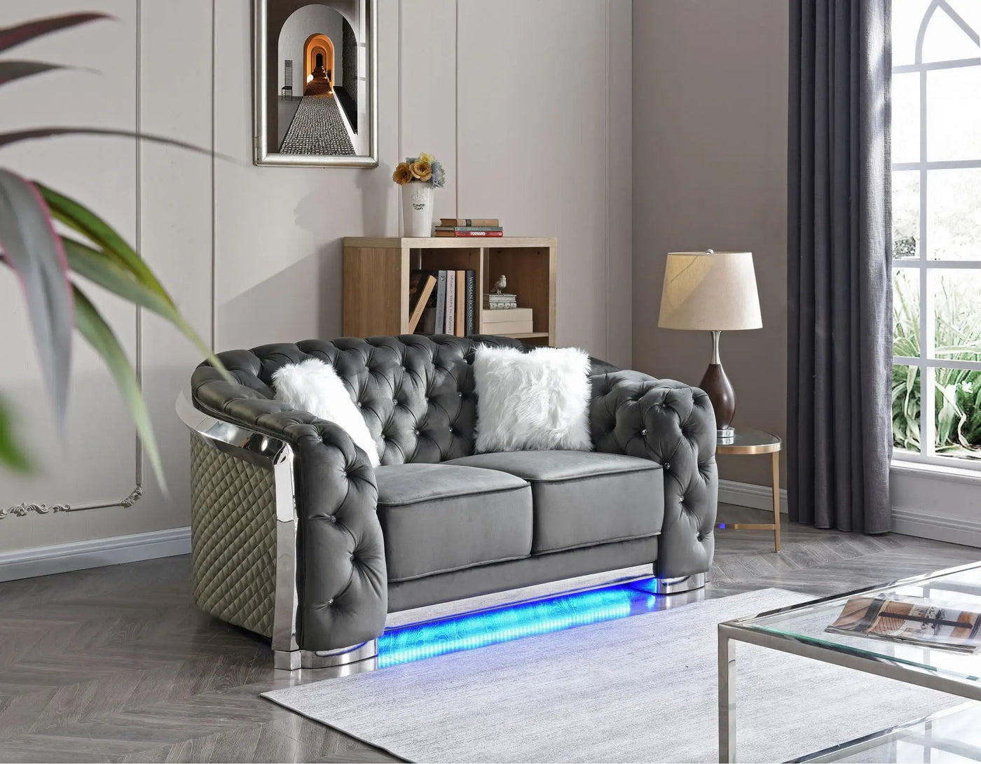 Loveseat With Flared Arms by HouseOfZazla