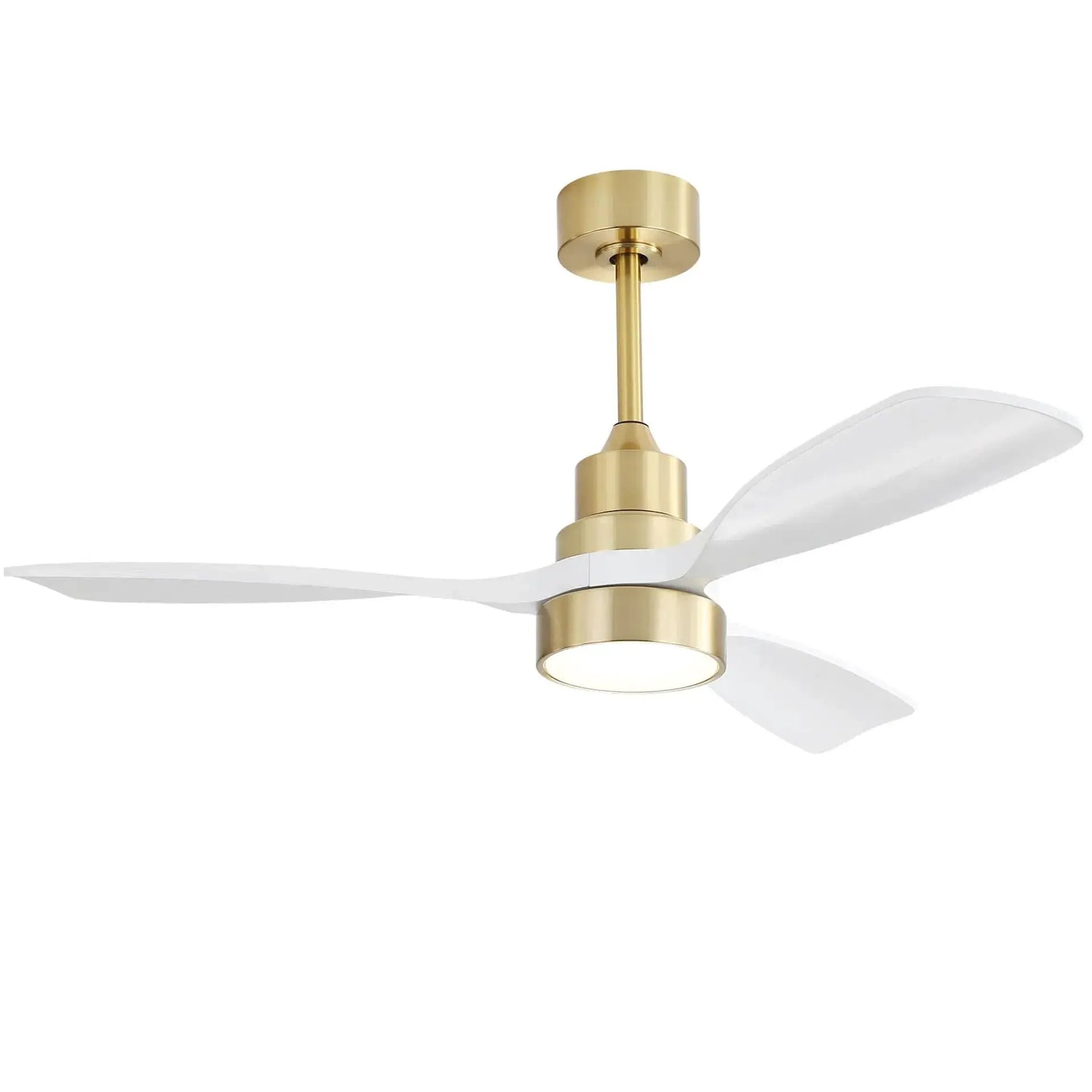 Indoor Ceiling Fan With Dimmable LED Light, 6 Speed Remote ControlLED DC Motor, Reversible Blades by Unique Piece Furniture