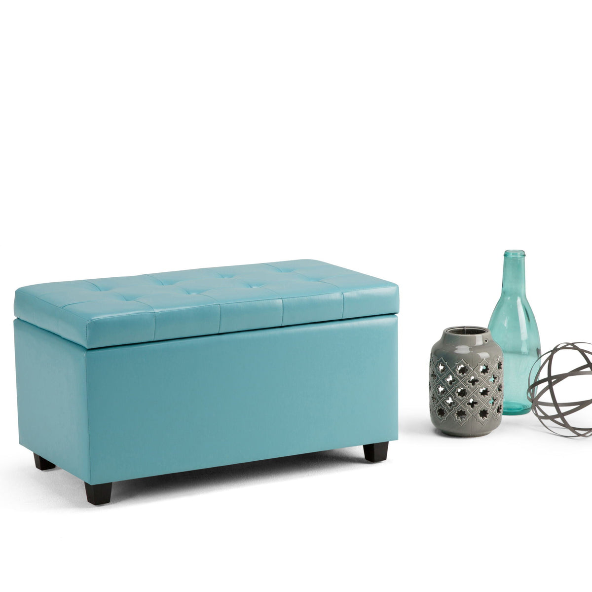 Cosmopolitan - Upholstered Storage Ottoman, photo 36 of 40