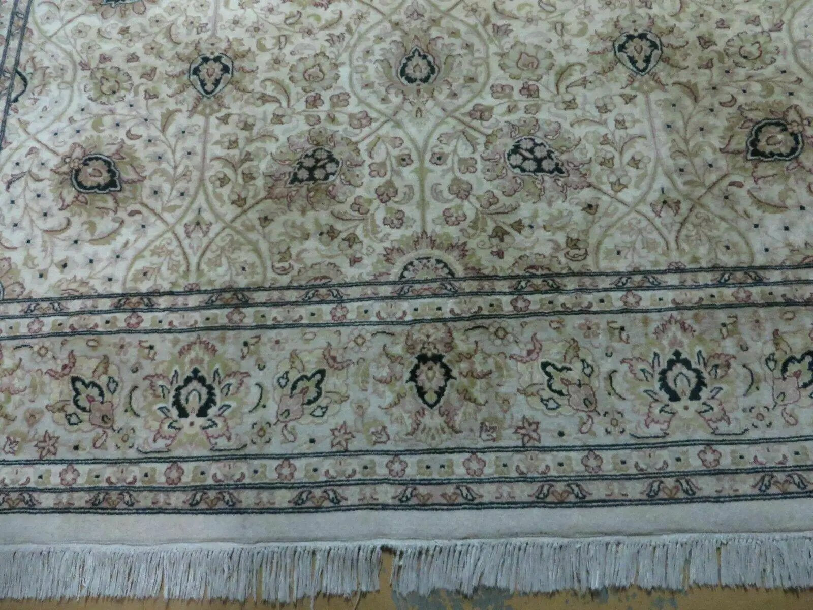 6' X 9' Vintage Fine Handmade Pakistan Oriental Floral Wool Rug Carpet Nice by Jewel Rugs