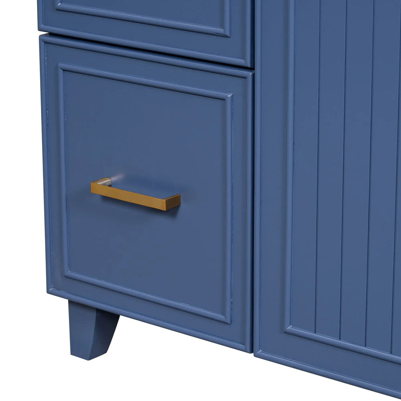 Bathroom Vanity With Sink, Soft Close Doors, Adjustable Shelves by HouseOfZazla
