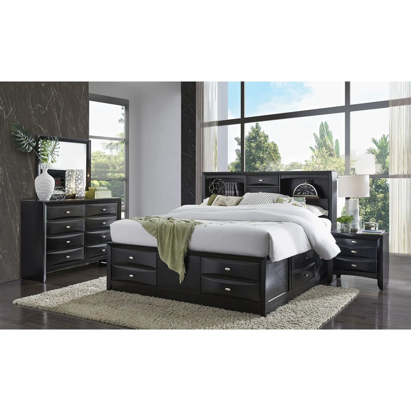 Lucille - Dresser With Spacious Drawers by HouseOfZazla