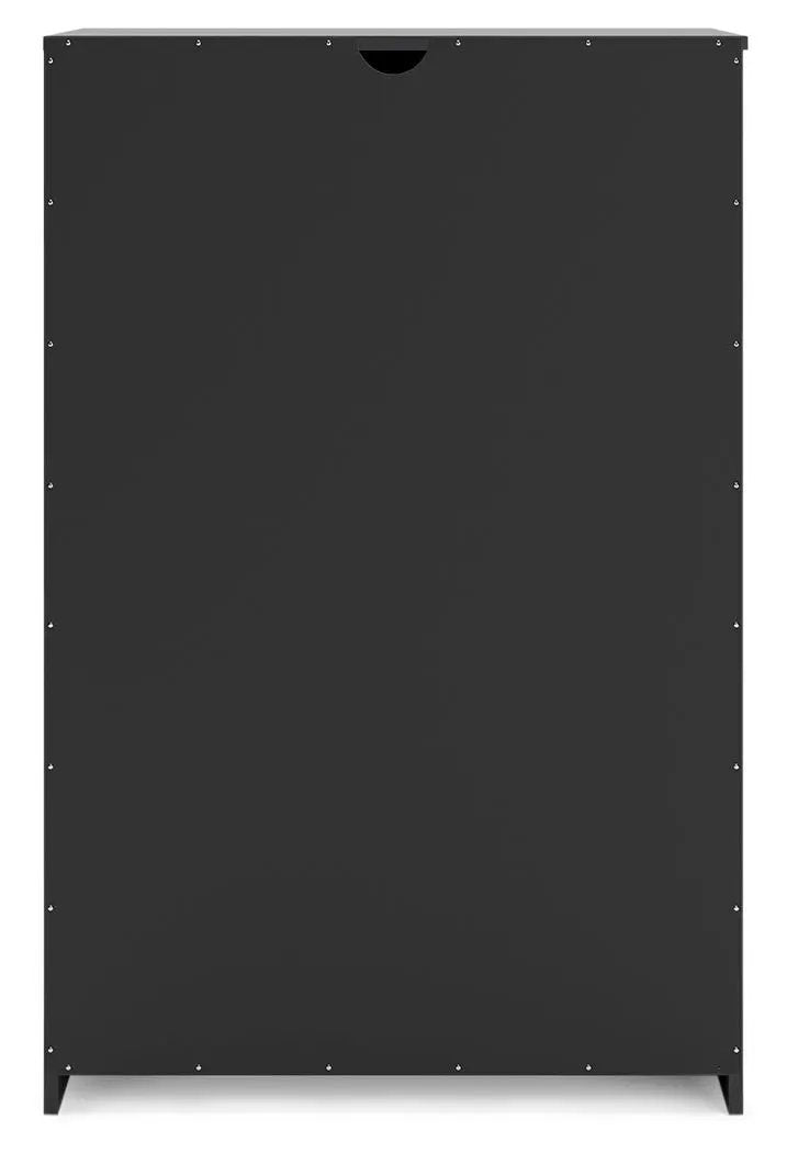 Finch - Five Drawer Chest - 46" Height - Black by Unique Piece Furniture