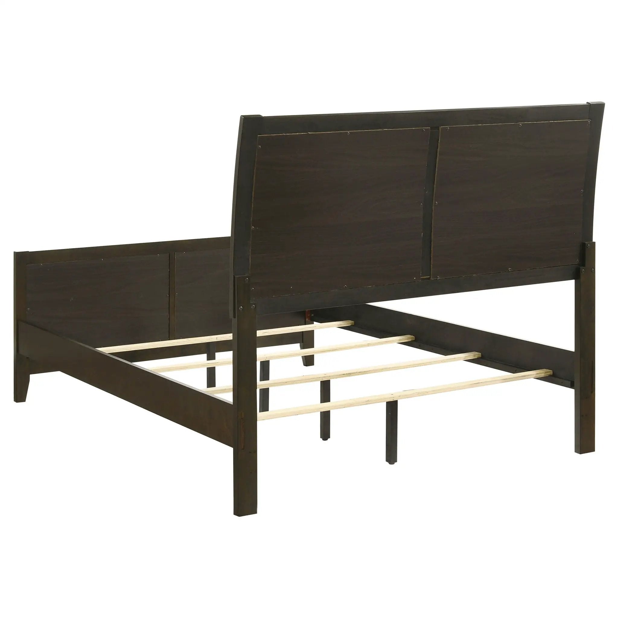Wilkes 51-inch Upholstered Full Bed Dark Cocoa by Unique Piece Furniture