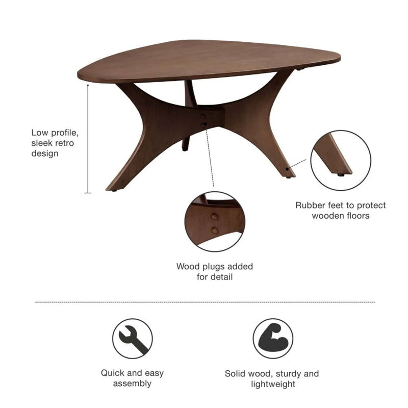 Triangle Table With Unique Design by Unique Piece Furniture