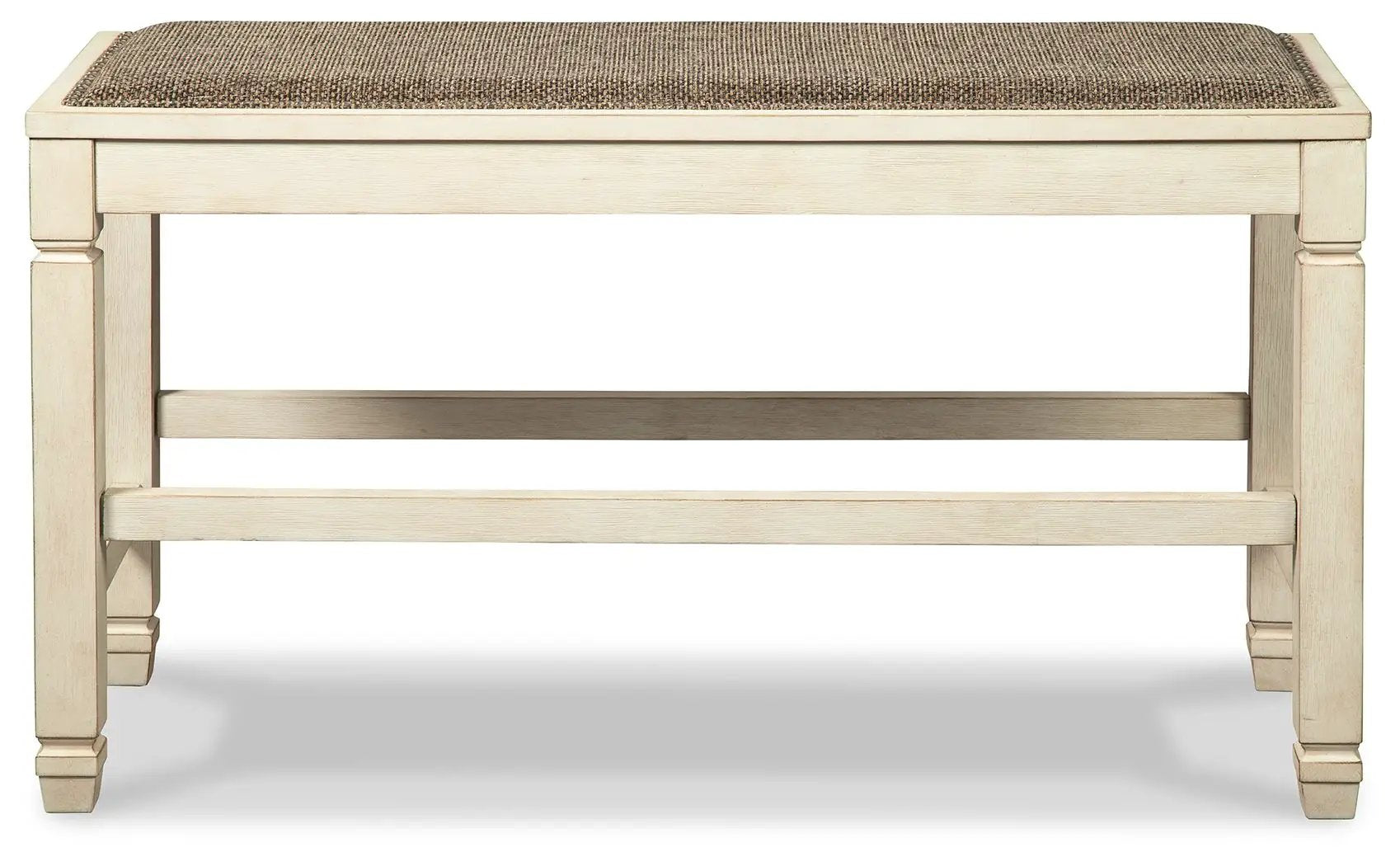 Bolanburg - DBL Counter UPH Bench - Beige by Unique Piece Furniture