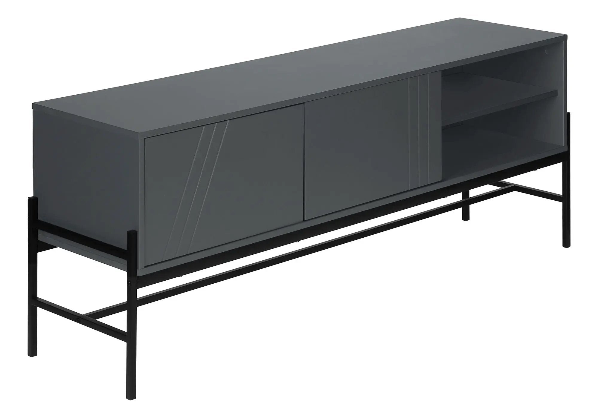 TV Stand, Console, Media Entertainment Center, Storage Cabinet, Contemporary And Modern by Unique Piece Furniture