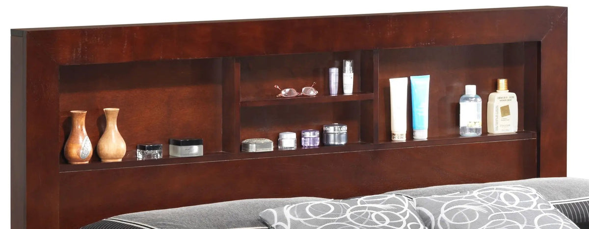 Bed With Transitional Design Stylish by HouseOfZazla