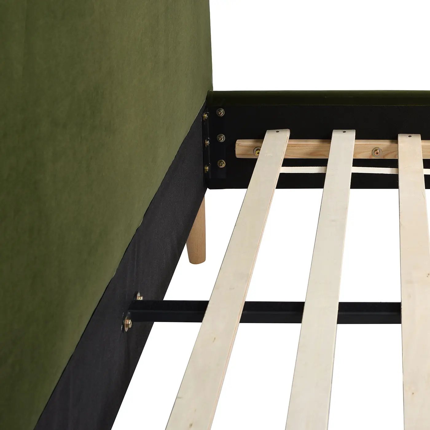 Stockholm - Modern Wavy Headboard Platform Bed by Unique Piece Furniture