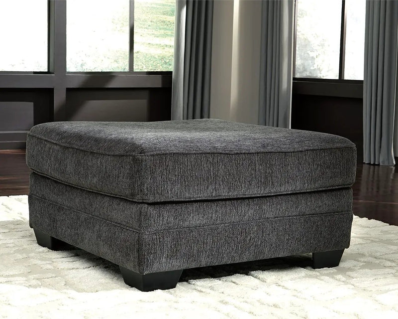 Tracling - Oversized Accent Ottoman - Slate by Unique Piece Furniture