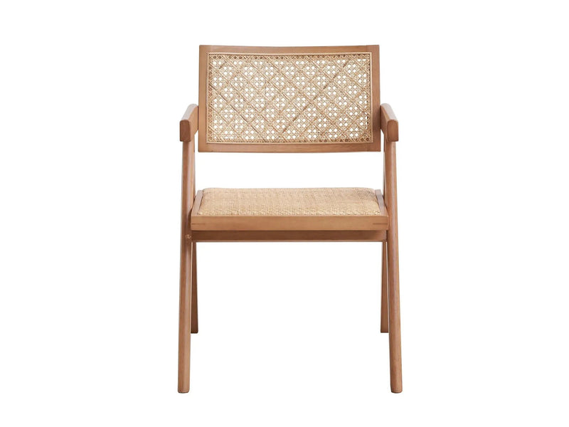 Velentina - Rattan Arm Chair (Set of 2) - Natural by HouseOfZazla