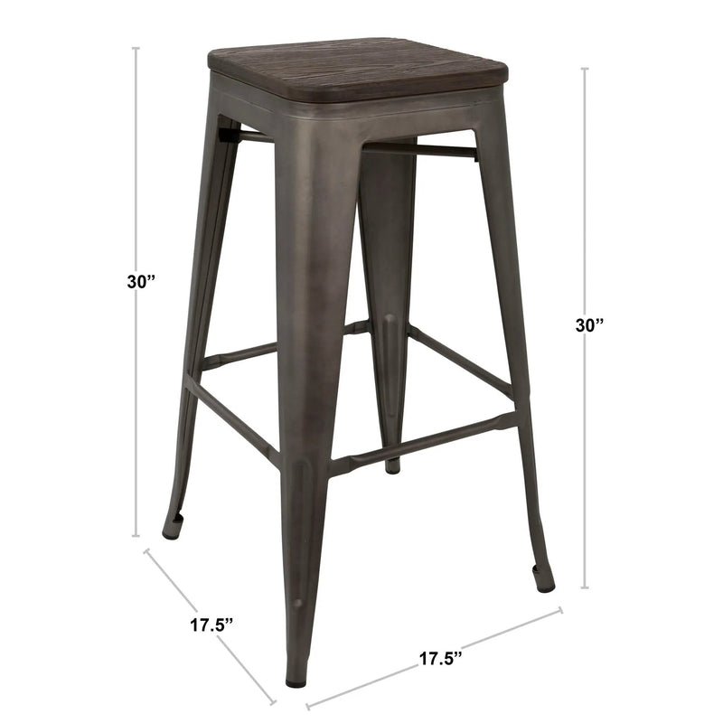 Oregon - Contemporary Barstool (Set of 2) by Unique Piece Furniture