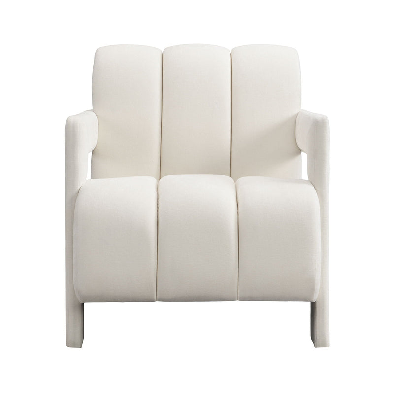 Modern Minimalist Leisure Armchair With L Shaped Armrests by HouseOfZazla